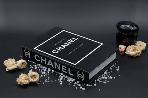 chanel books decor|Chanel ornamental books.